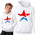 BLUZA Z KAPTUREM  ŚWIĄTECZNA GYM STAR 1